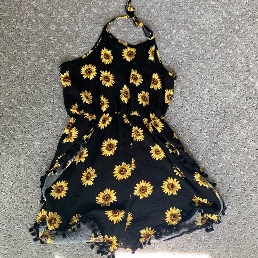 Sunflower romper
